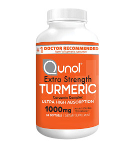 Qunol Turmeric Curcumin 1000Mg, 60 Softgels